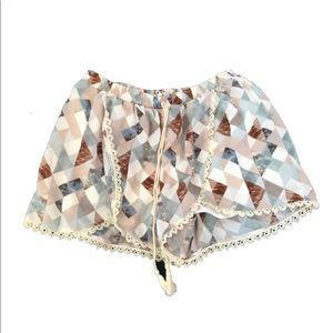 Adorable printed shorts